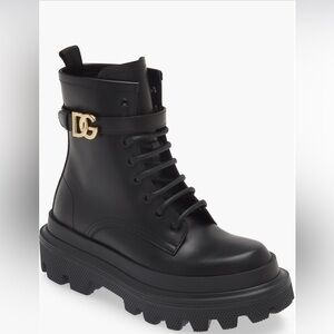 Dolce & Gabbana Calfskin Ankle Boots